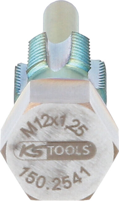 Taraud avec boulon de guidage pour capteurs de température KS Tools M12x1,25 (150.2541)