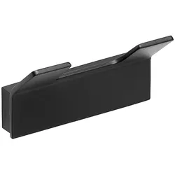 Brillantbad BERO Doppelkleiderhaken Messing Schwarz 83x46x33 mm für Bad & Küche >> zum Bohren