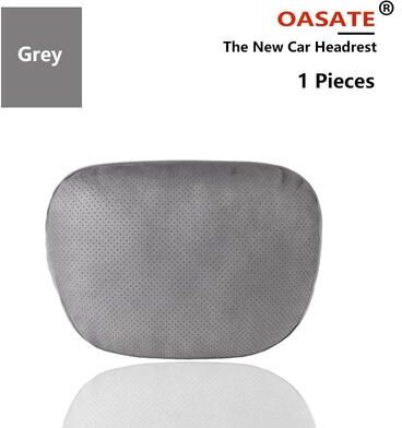 Inspired Finds OASATE Maybach Style Adjustable Car Headrest Neck Support Pillow grey