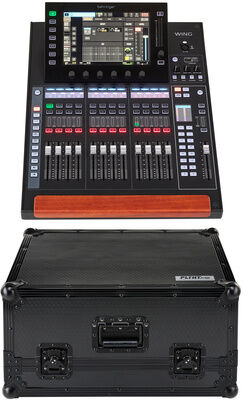 Behringer WING Compact Flyht Pro Bundle Schwarz