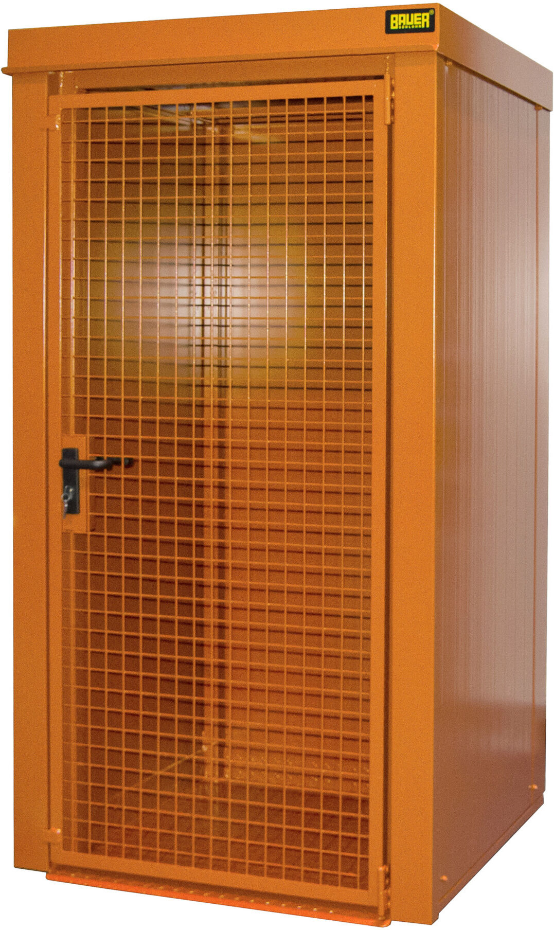 Bauer Südlohn Gasflaschen-Container GFC-B M0, lackiert, Gelborange (4477-30-0000-2000)