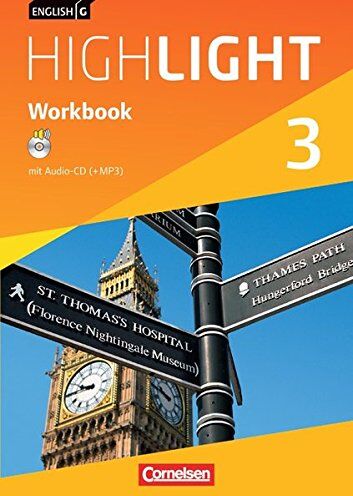 Gwen Berwick - English G Highlight - Hauptschule: Band 3: 7. Schuljahr - Workbook mit Audio-CD: Audio-Dateien auch als MP3 - Preis vom 12.10.2026 11:37:12 h