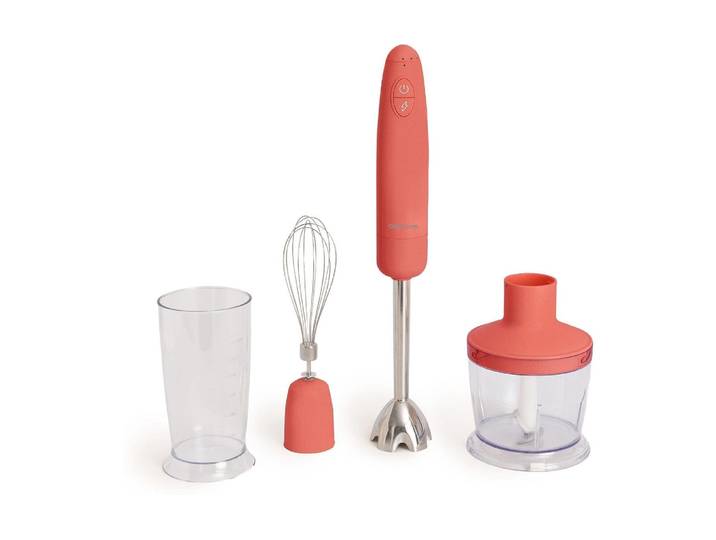 Stabmixer Create Fullmix Retro , rot (braun), B:6cm H:41,5cm T:5,4cm, Mixer, Stabmixer