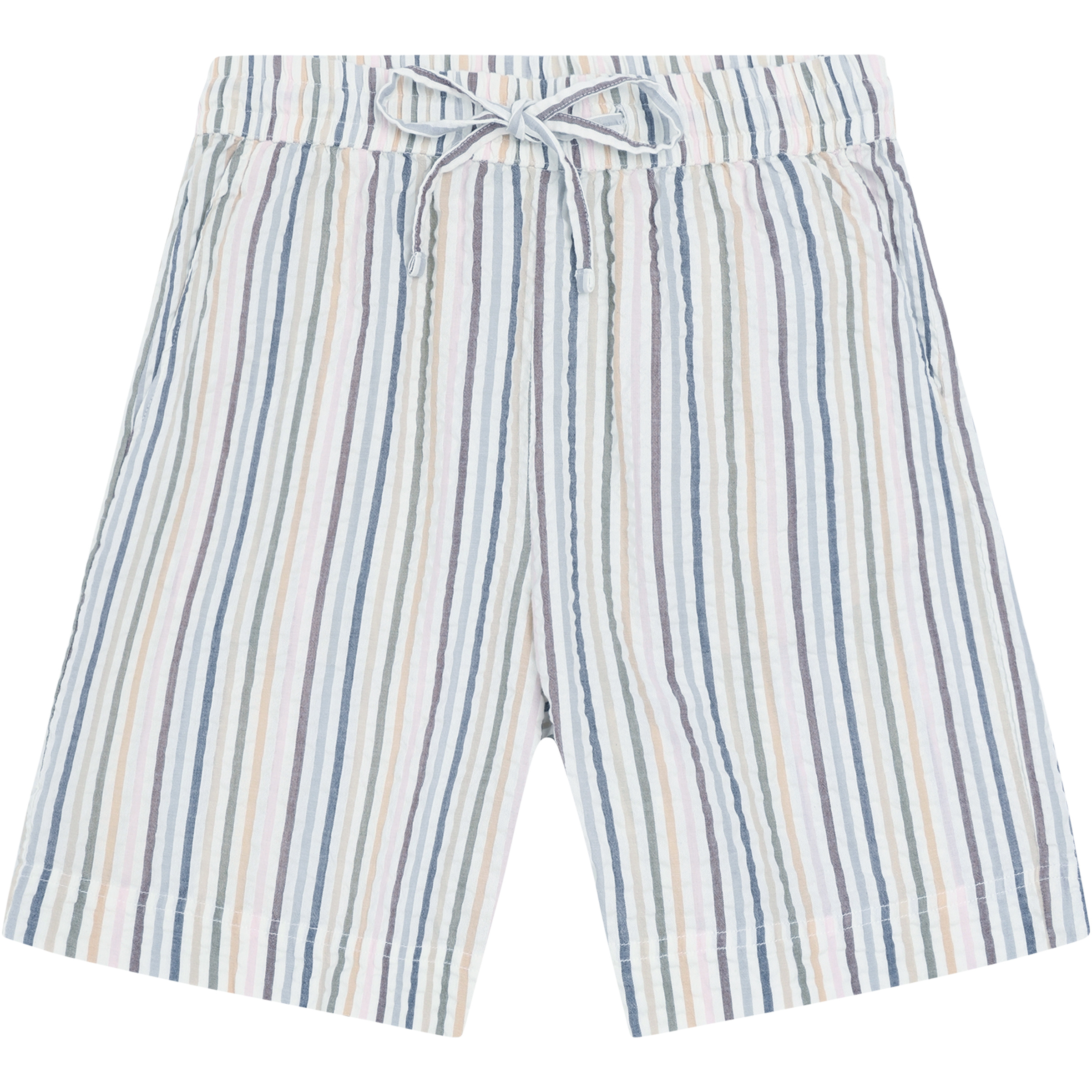 KnowledgeCotton Apparel Posey Seersucker Stripe Damen Jeans & Freizeithose mehrfarbig Größe M Lifestyle Hautfreundlich