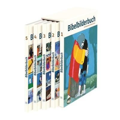 Bibelbilderbuch - Kees de Kort. Jubiläumsausgabe des Klassikers der Kinderbibeln, Set von Hellmut Haug, Deutsche Bibelgesellschaft, 978-3-438-04650-5