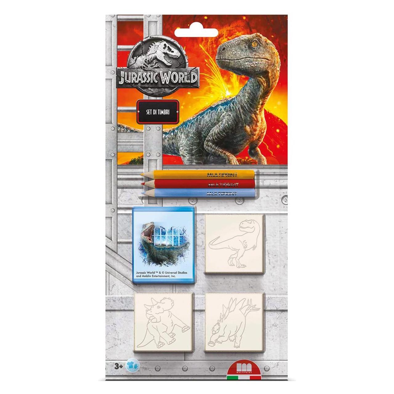 Multiprint Blister 3 Stempel - Jurassic (3975)