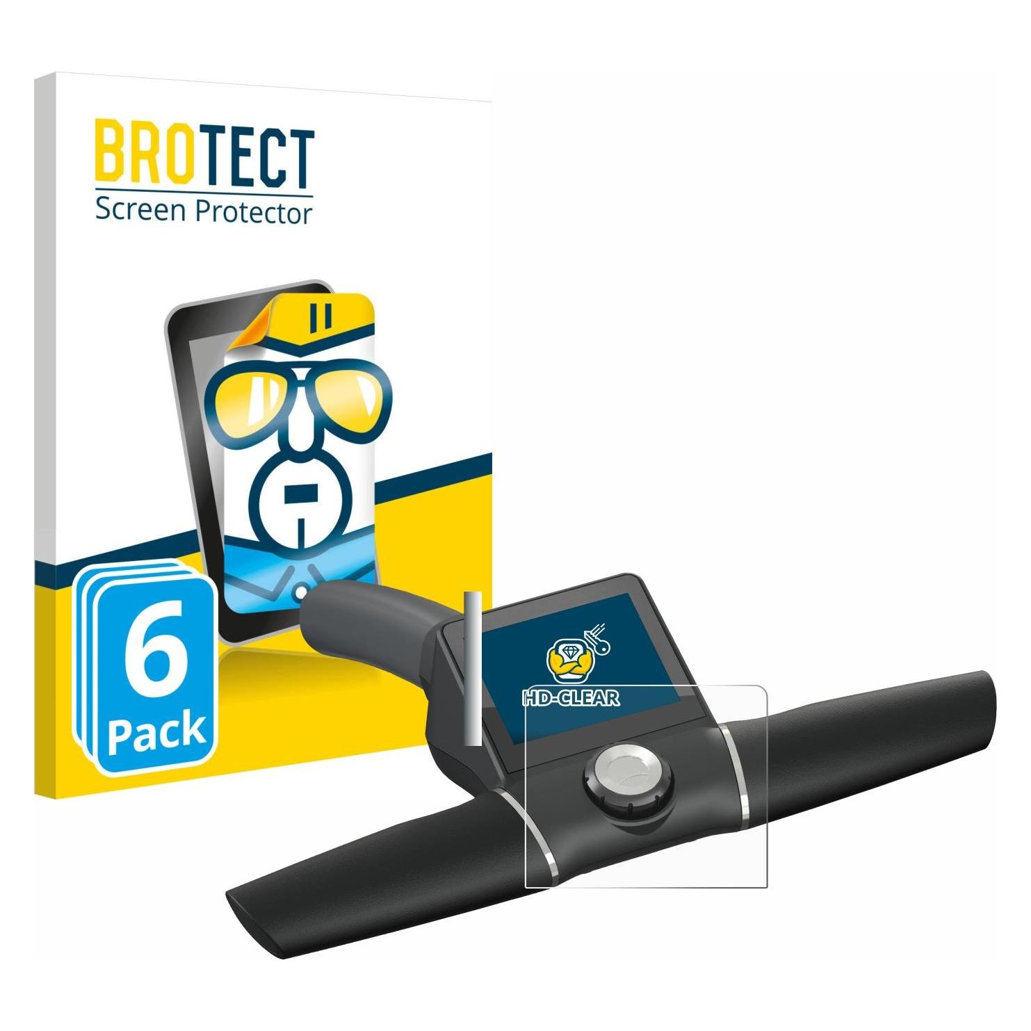 Brotect Schutzfolie für Motocaddy M7 GPS Remote Displayschutz Displayschutzfolie Folie Klar Transparent (4260732)