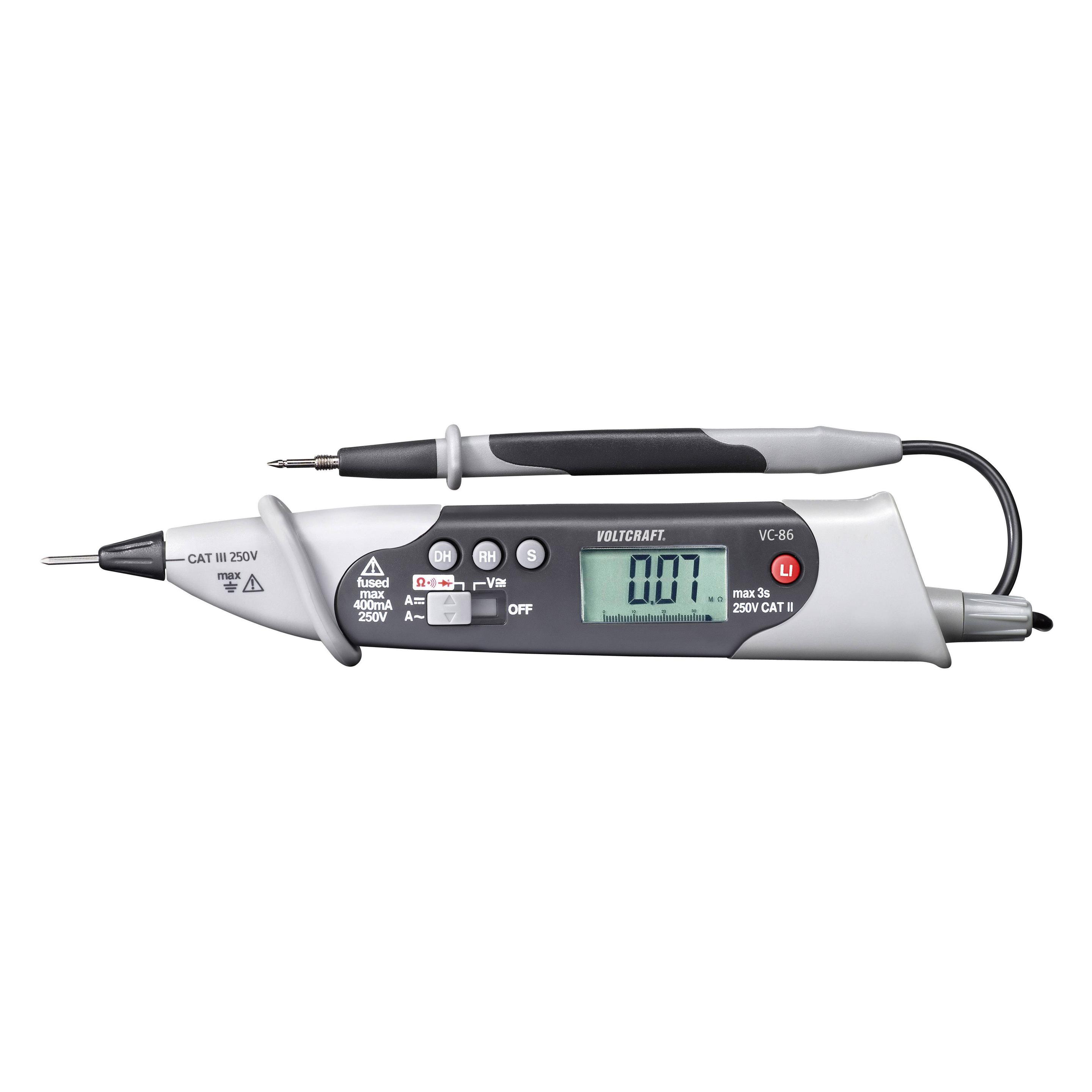 Voltcraft Stiftmultimeter VC-86 (CAT III 250V, Hand-Multimeter) (VC86)