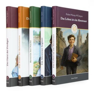 Paket: Glaubensvorbilder (Band 1-5), Set von Missionswerk Voice of Hope, Missionswerk Voice of Hope, 978-3-9896759-8-8