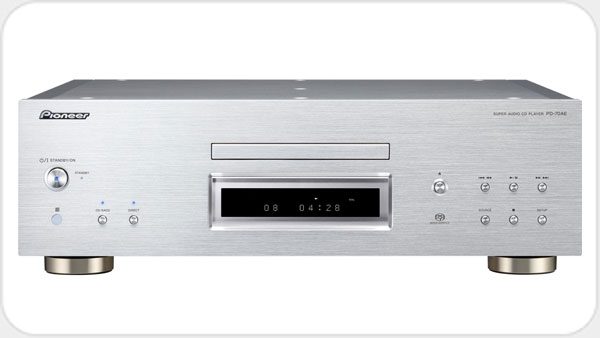 Pioneer PD-70 AE Pure Audio SACD Spieler mit XLR-Anschlüssen *silber* PI15332