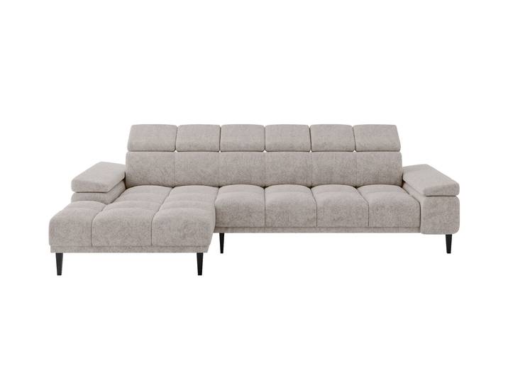 Ecksofa SERI Hellgrau - Bosco 09