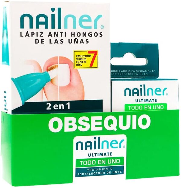 Nailner Pincel 2 Em 1 + Tratamento Fortalecedor