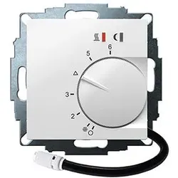 Eberle 547816254602 UP-Regler 5-30C mit Begrenzerfunkt. 10-40C, RAL9016 glänzend 55x55, AC 230V, 16 A 1 Schließer, PWM / 2 Punkt Regelung
