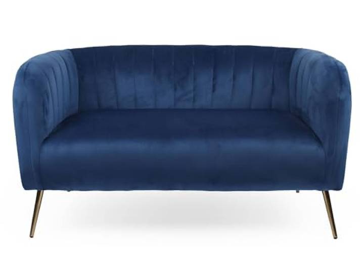 Menzzo Sofa, Blau, L128 x T73 x H71 cm