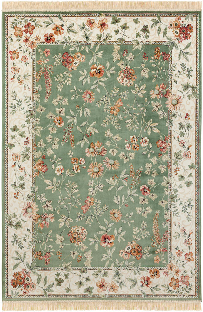 Nouristan Tufted Green Rug Green Rectangle 135 x 195cm