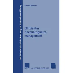 Effizientes Nachhaltigkeitsmanagement, Fachbücher von Stefan Wilkens