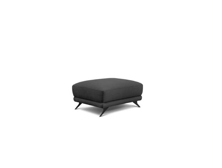 Designer Beistellhocker Mona - Anthrazit - Luxusbetten24
