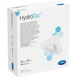 Hydrotac Schaumverband 10x10cm Steril 10 ST
