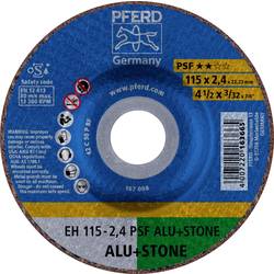 PFERD TOOLS EH 115-2,4 PSF ALU+STONE 61830122 Trennscheibe gekröpft 115 mm 25 St. Aluminium, NE-Metalle, Titan, Titanlegierung, Gusseisen, Duroplast, Stein,