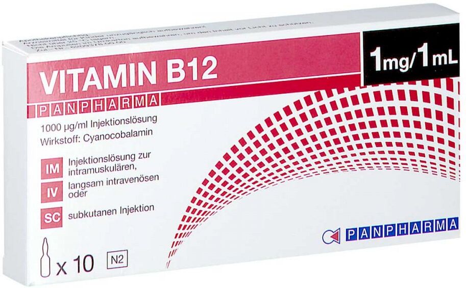 Vitamin B12 Panpharma 1000 [my]g/ml Injektionslösung