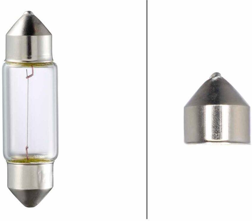Hella Lampadina C5W Standard 12V, 5W, 10 pezzo