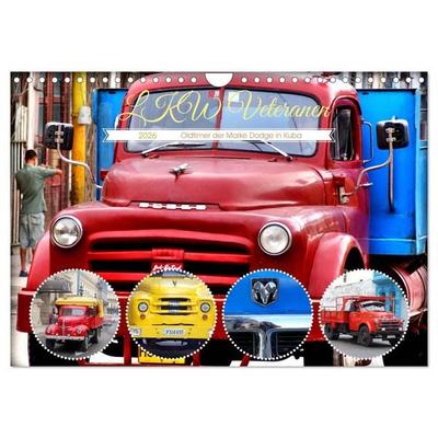 LKW Veteranen - Oldtimer der Marke Dodge in Kuba (Wandkalender 2026 DIN A4 quer), CALVENDO Monatskalender