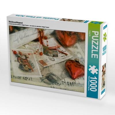 CALVENDO Puzzle Weihnachtspost | 1000 Teile Lege-Größe 64x48cm Foto-Puzzle für glückliche Stunden
