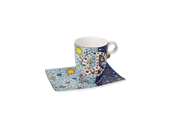 Kunstenaarmok James Rizzi Give Peace a Chance - Pop Art