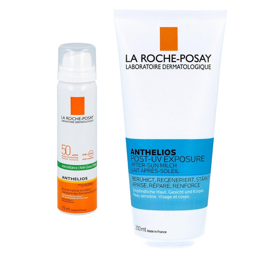 L'Oreal Deutschland GmbH Anthelios Anti-glanz-spray Lsf 50 + Anthelios After-Sun Milch 08102916