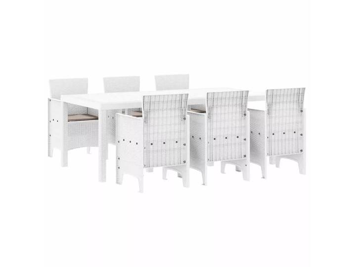 VidaXL - Essens draußen polypropylen, One Size, Weiss