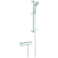 GROHE Grohtherm 2000 Thermostat Brausebatterie Set, inklusive Euphoria 110 Massage Brausegarnitur 600mm, 34195001