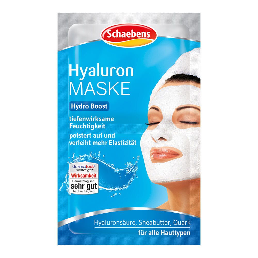 Schaebens Hyaluron Maske 2x5 ml Gesichtsmaske