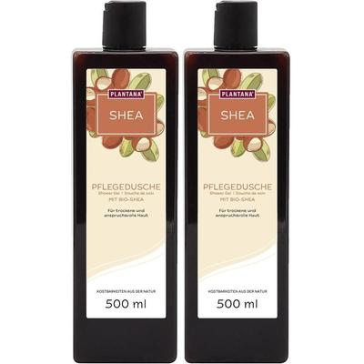 Plantana Shea Pflege Duschbad m.Bio-Shea 2x 2x500 ml Duschgel