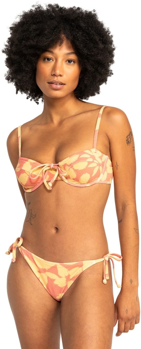 Badehose QUIKSILVER "UNI Love Blows", Herren, Gr. XL, orange (canyon clay 2 tones flower), Obermaterial:85% Nylon, 15% Elasthan., Badehosen Badehose canyon clay 2 tones flower XL