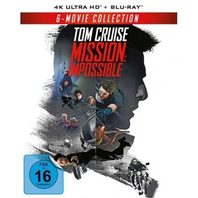 Mission: Impossible - 6-Movie Collection (6 x 4K Ultra HD + 6 x Blu-ray + Bonus -Blu-ray), Blu-ray 4K