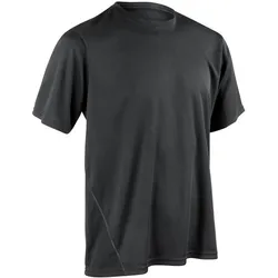 Spiro, Herren, Funktionsshirt, Men's Quick Dry Shirt (XL), Schwarz