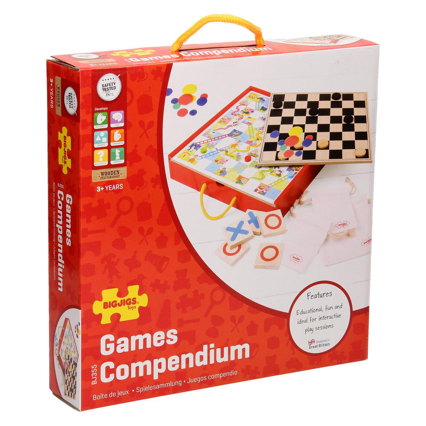Bigjigs Brettspiele aus Holz (Multilingual) (B0043V912K)