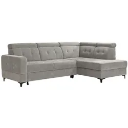 Exxpo by Gala Ecksofa mit Funktion Monte Stoff Braun Cappuccino