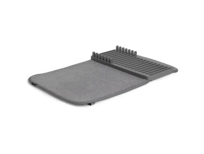 Abtropfmatte Umbra Udry Mini faltbar Grau - Abtropfmatte