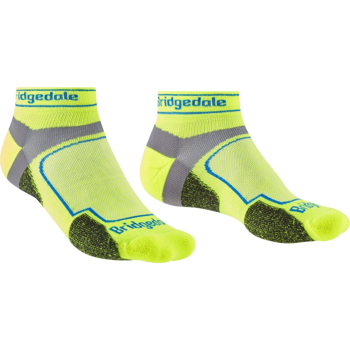 Bridgedale Trail Run Ultralight T2 Coolmax Sport Low yellow (550) S 710256-550-S