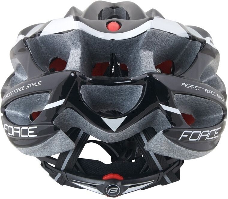 Force Casco bici  Bull nero bianco