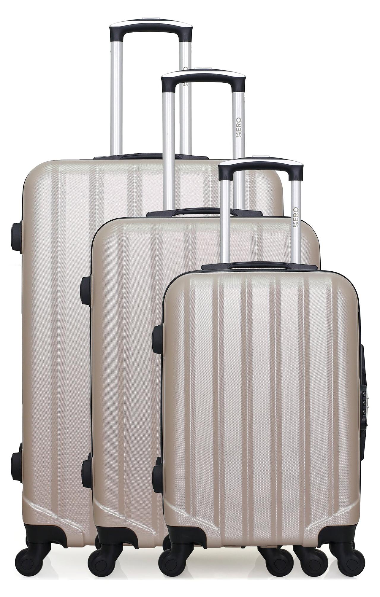 HERO - 3er-Set ABS HIMALAYA 75 cm, 4 Räder