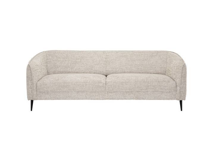 Sofa, 3 Sitzplätze - Farbe: grau-weiss - Material: Stoff - Möbel Konfigurator: Traummöbel individuell zusammenstellen - 296