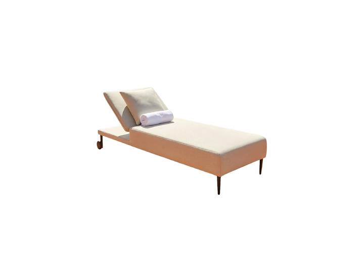 Premium Gartenliege „Saint Tropez“ Creme LLR Collection