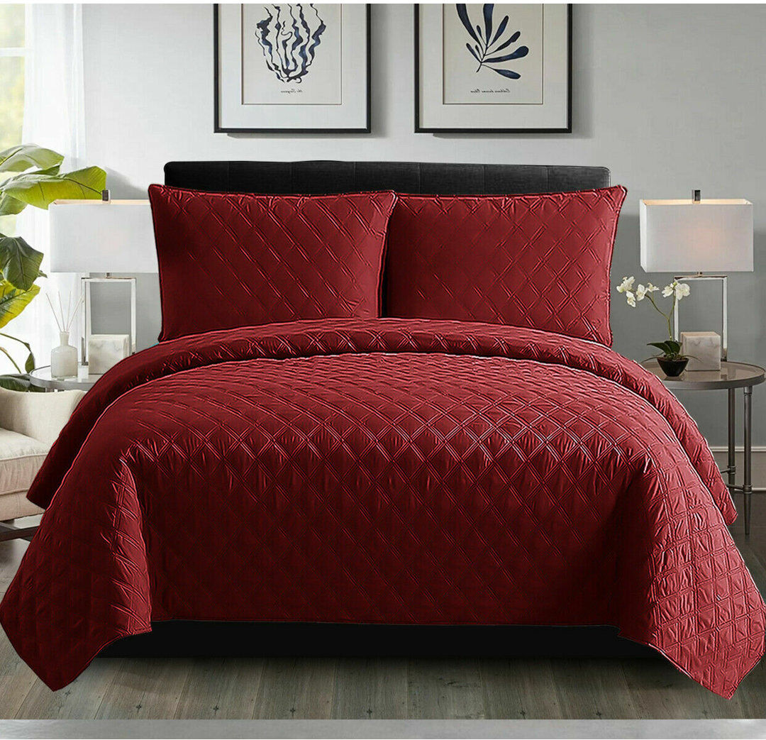 Canora Grey Amnon Throw Blanket Red W200 x L200cm