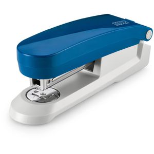 Novus Heftgerät E 20, 60-E2003, inkl. 200 Heftklammern, mit integriertem Entklammerer, blau, Heftleistung 20 Blatt
