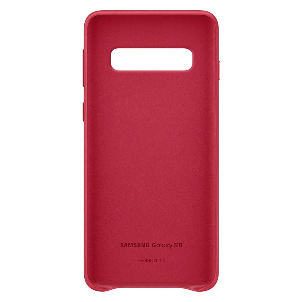 Samsung Leather Cover (Samsung Galaxy S10) (EF-VG973LREGWW)