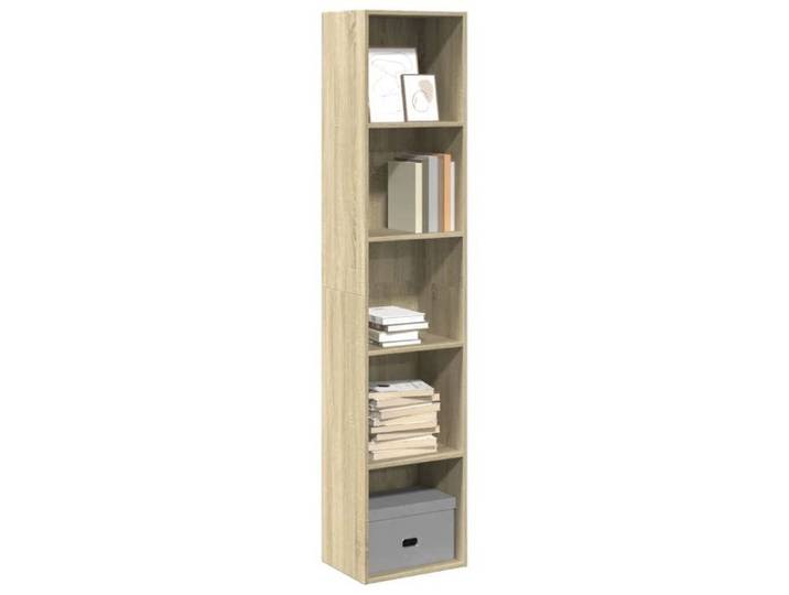 SALE 2025 Bibliothèque Moderne - Colonne Étagère - Chêne sonoma - 40x30x189 cm - bois d'ingénierie 22 Kg 7671