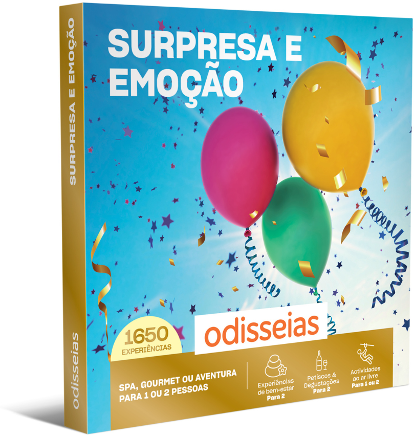 Surpresa e Emoção   1650 Experiências