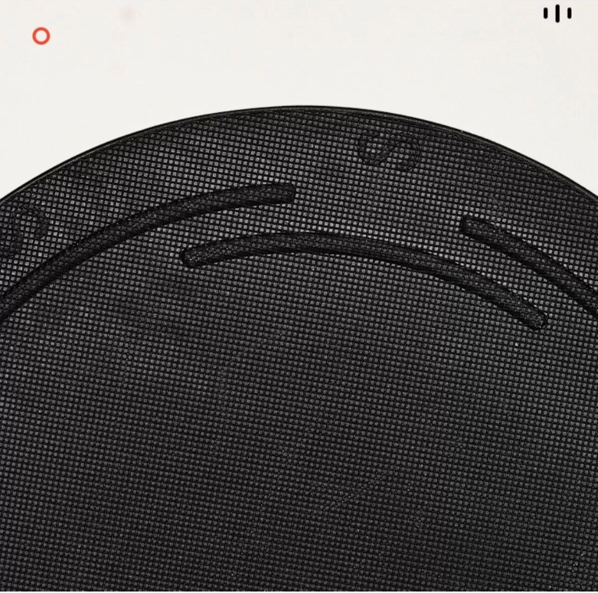 INF Verbesserter runder Peeling-Körperschrubber Schwarz - Niet-Stil x3, hautfreundlich & effektiv